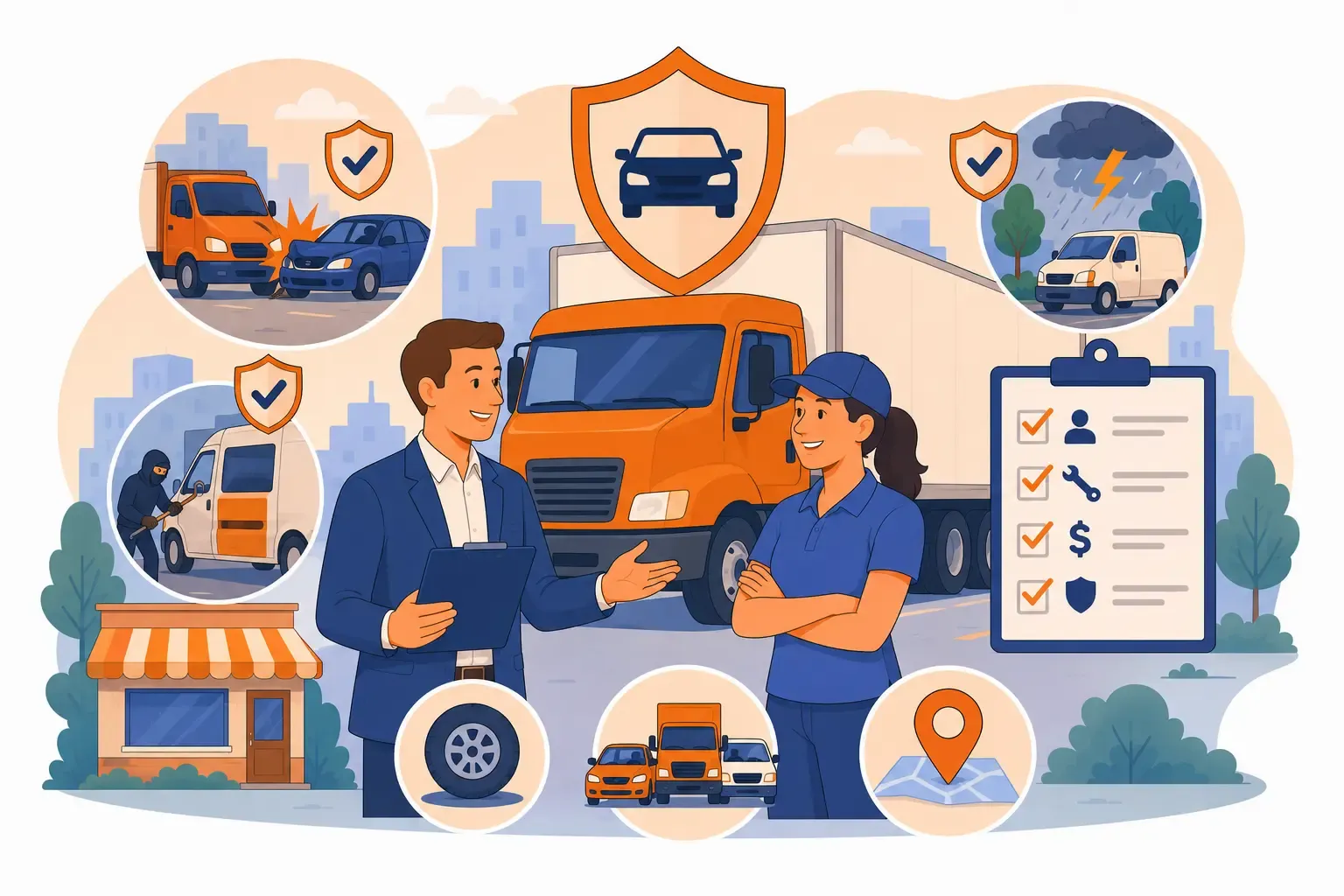 Qué Es el Seguro de Auto Comercial